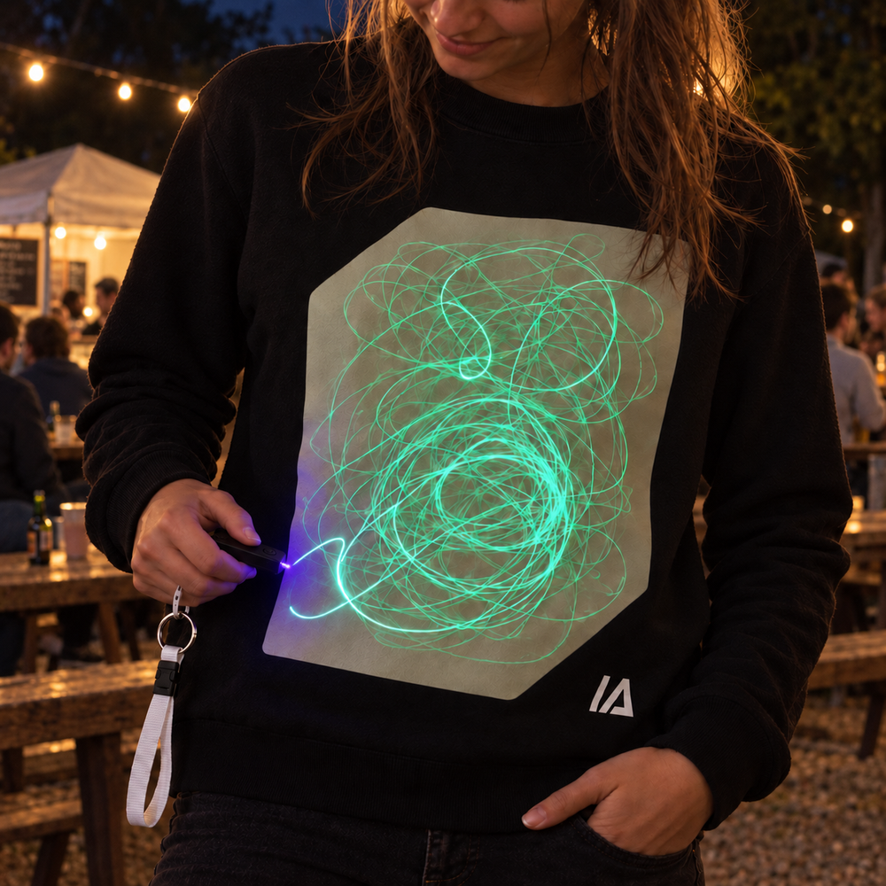 Interactive Glow in the Dark Jumper