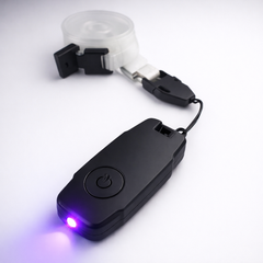 Neon Santa Glow Tee – Reusable UV Drawing T-Shirt | Fun Christmas Present