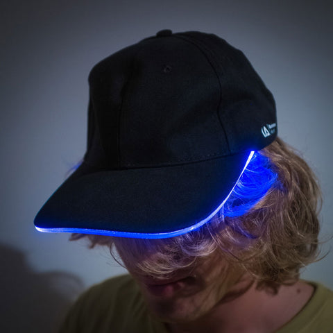 Adult LED Light Up Baseball Cap in Green | Illuminated Apparel