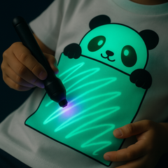 Kids Interactive Glow T-Shirt - Panda