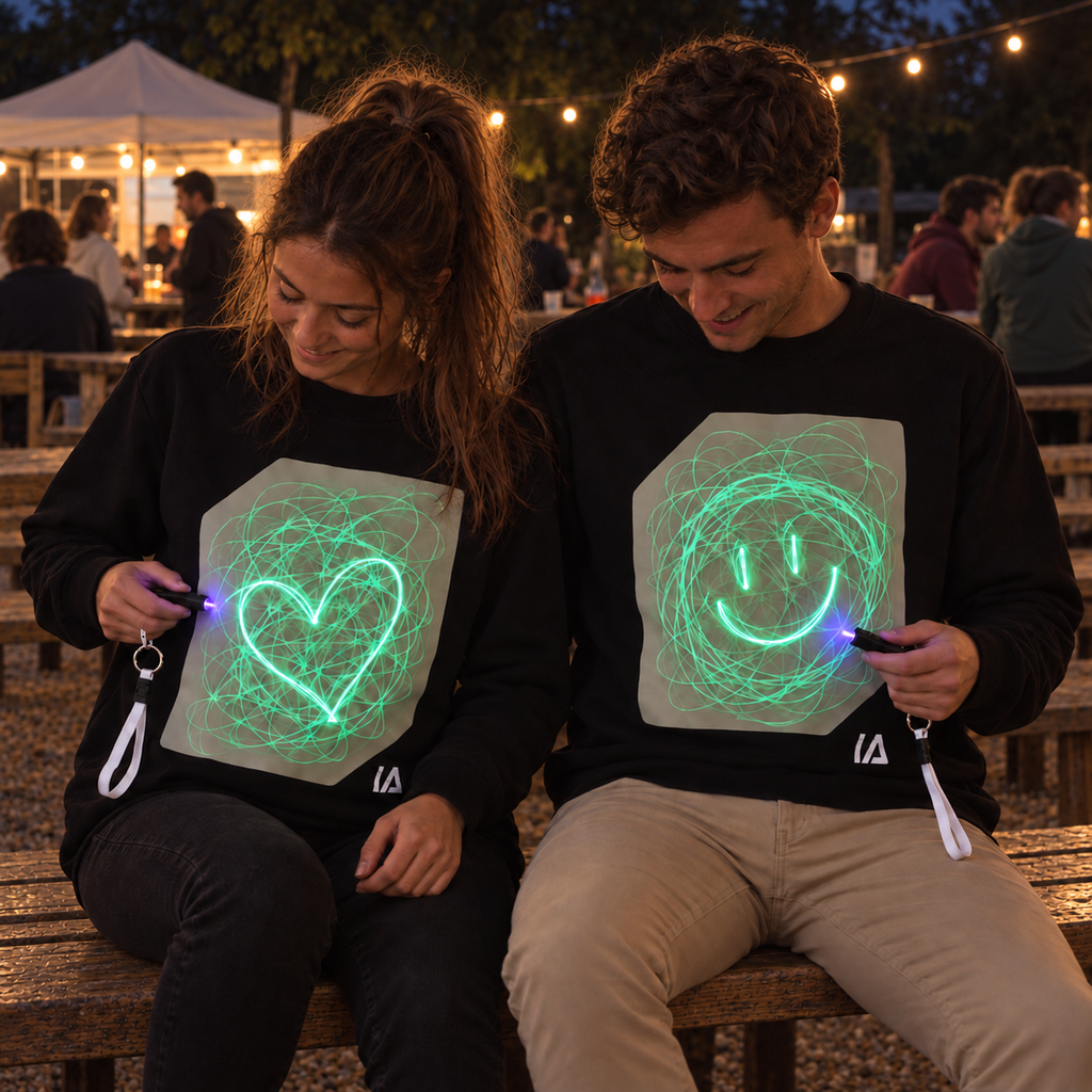 Interactive Glow in the Dark Jumper
