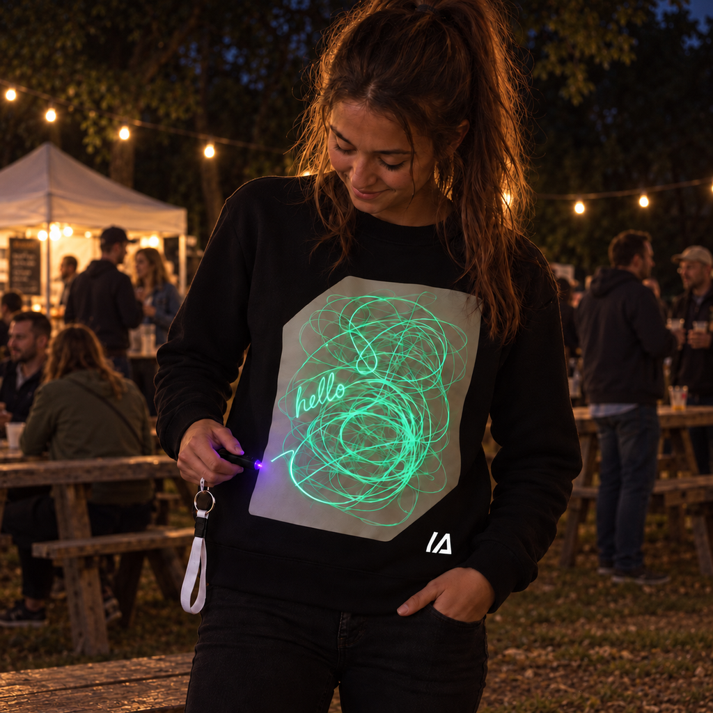 Interactive Glow in the Dark Jumper