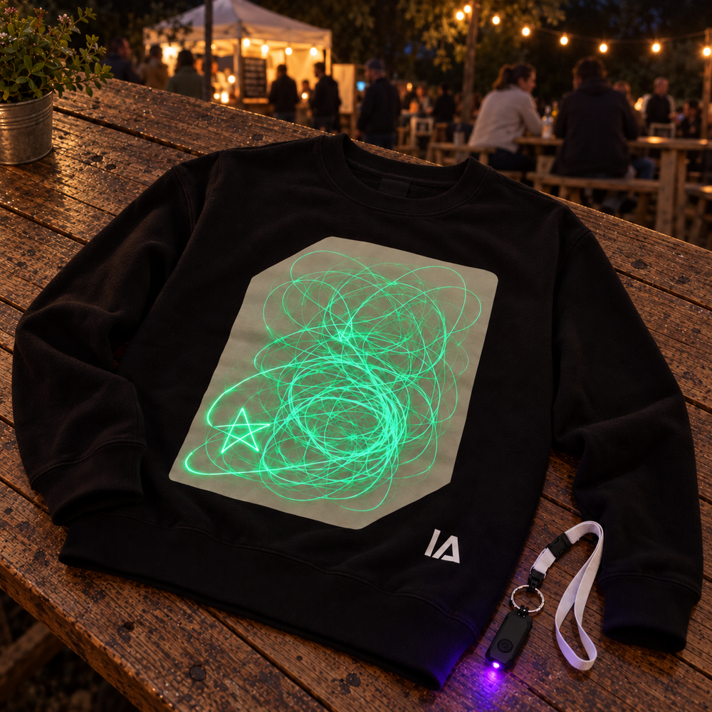 Interactive Glow in the Dark Jumper