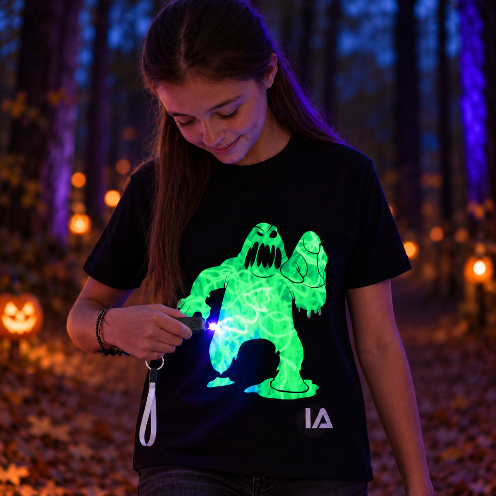 Slime Monster Interactive Glow T-Shirt - Halloween Edition
