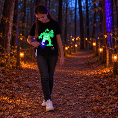 Slime Monster Interactive Glow T-Shirt - Halloween Edition