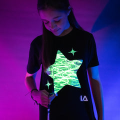 Reindeer Interactive Glow T-Shirt - Christmas Edition