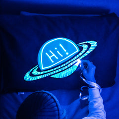 Glow Sketch Interactive Glow In The Dark Pillow Case (Dream Cloud