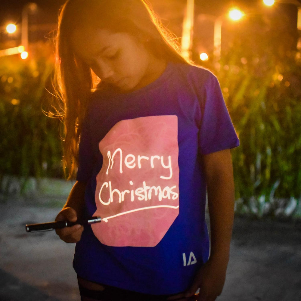 Kids Interactive Glow In The Dark T-shirt