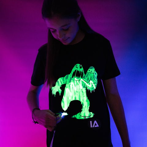 Slime Monster Interactive Glow T-Shirt - Halloween Edition