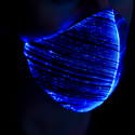 Light Up Fibre Optic Rechargeable Face Mask