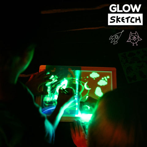World's Brightest Glow Sketch Drawing Board