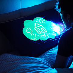 Glow Sketch Pillowcase | Love Heart