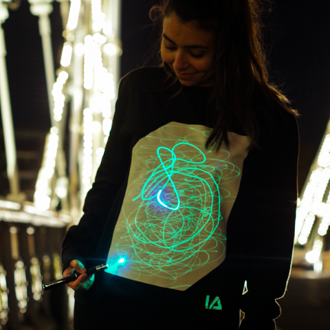 Interactive Glow in the Dark Jumper